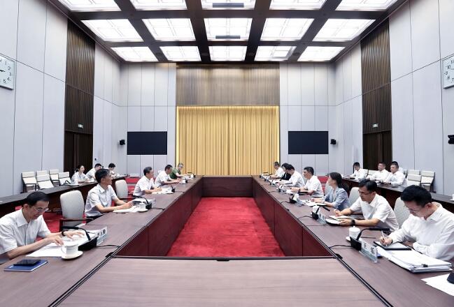 庞骁刚总经理会见中国南水北调集团总经理孙志禹