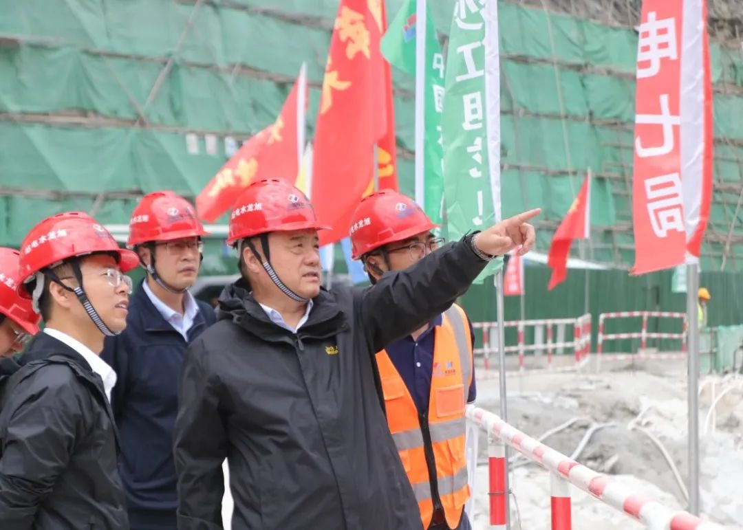 中国安能李鸿均赴重庆公司旭龙水电站项目检查指导并应邀参加专项施工方案会议