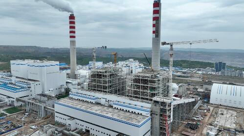 中国能建浙江火电承建的内蒙古汇能长川项目2号机组锅炉水压试验一次成功