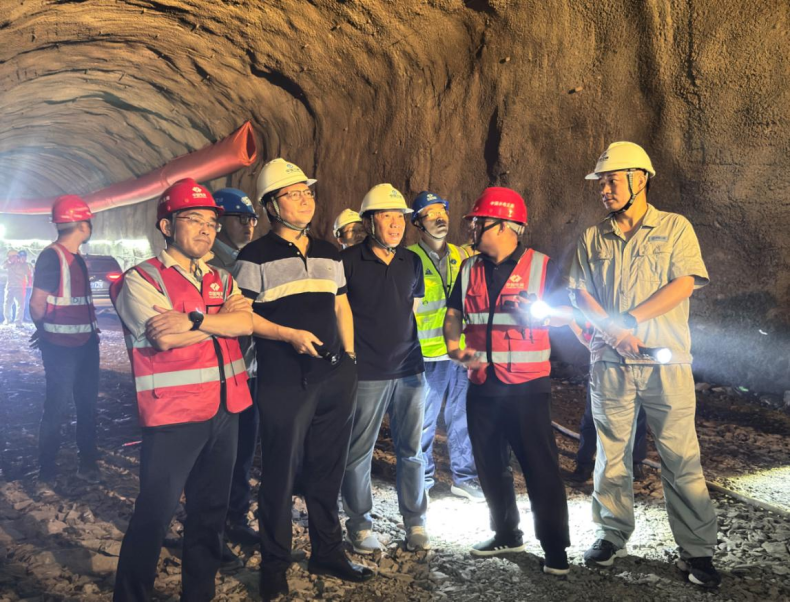 高鹏赴河南巩义后寺河抽水蓄能电站开展安全生产检查