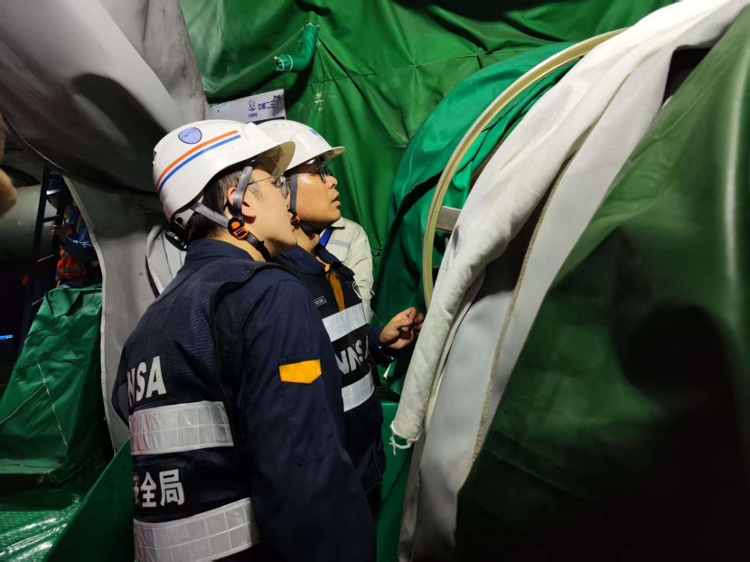 华南监督站组织开展廉江核电厂主设备无损检验夜间监督检查