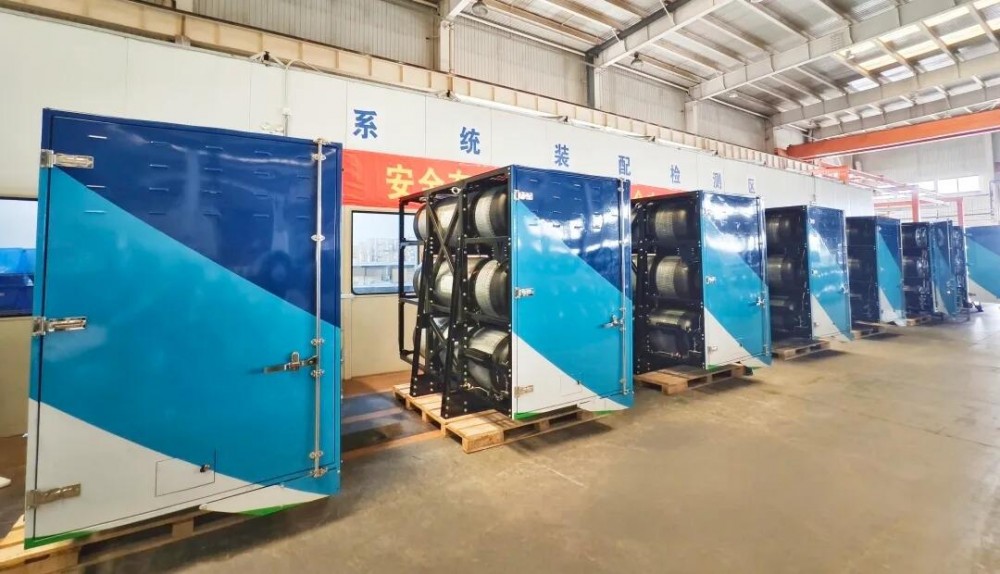 天海氢能Ⅳ型瓶供氢系统持续批量交付