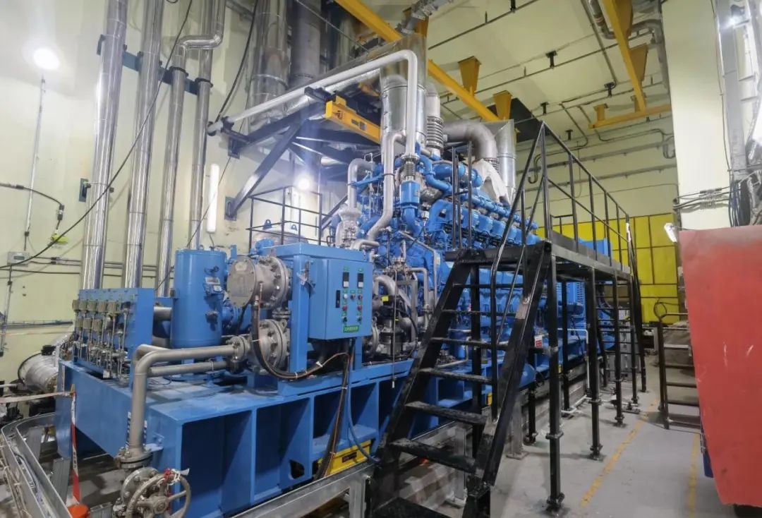 太平岭核电2号机组5台柴油发电组全部安装完成