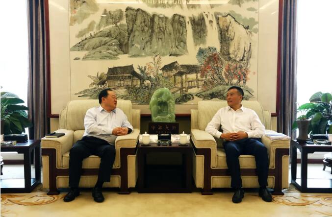 深化海上风电等领域合作！董俊顺拜访国家电投集团东北公司党委书记、董事长王明策