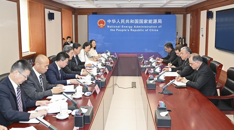 国家能源局主要负责人会见土库曼斯坦副总理
