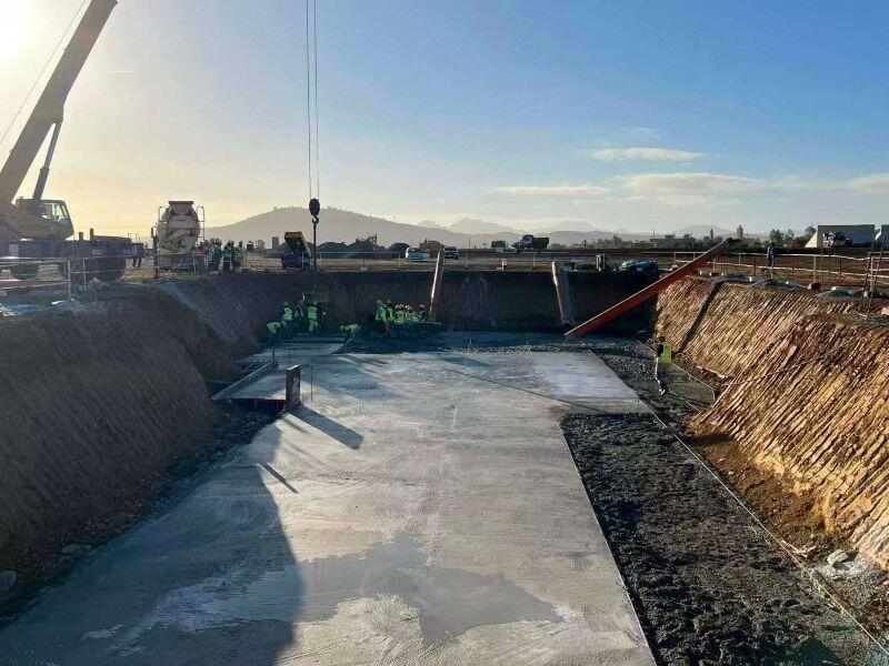 摩洛哥艾勒瓦达项目1号燃机基坑开挖换填顺利完成