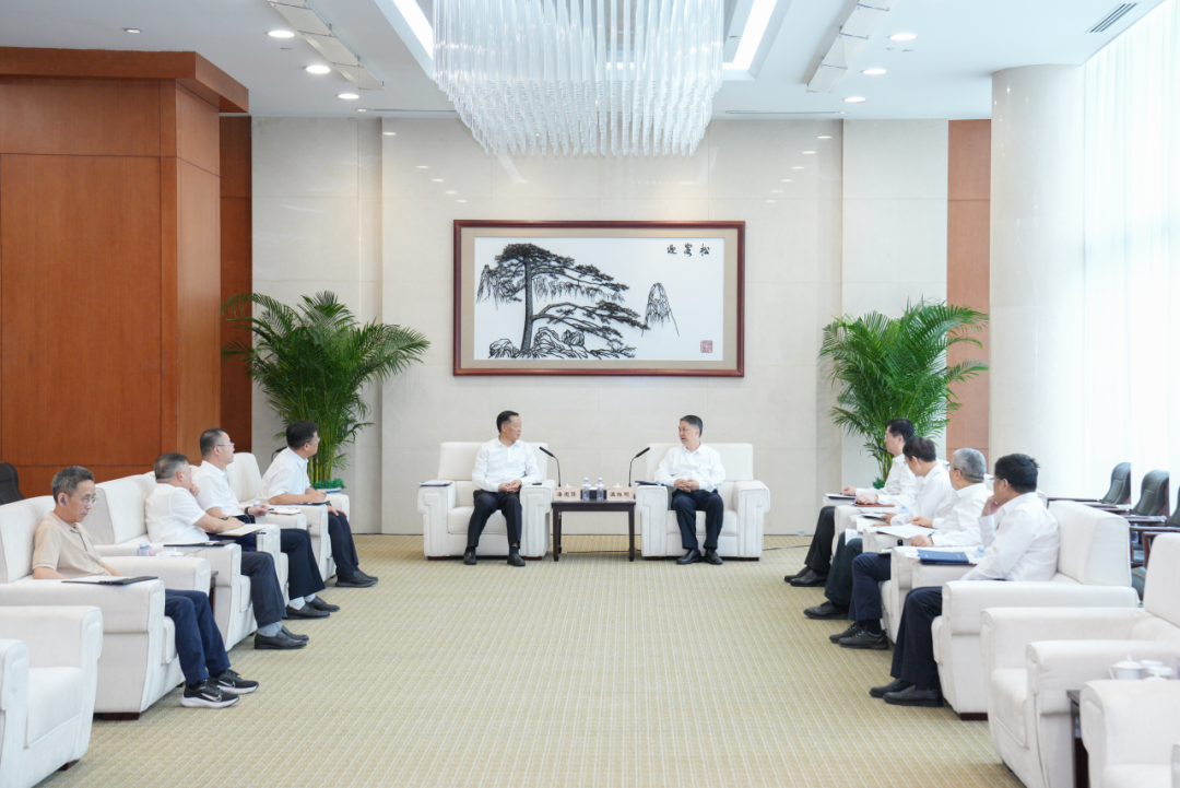 温枢刚会见宁德市市长潘国强