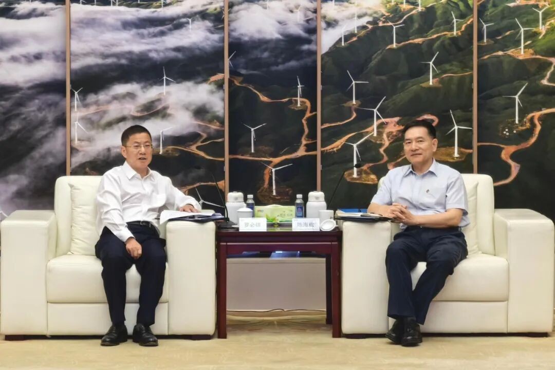 中国能建罗必雄拜访国家电投党组成员、副总经理陈海斌