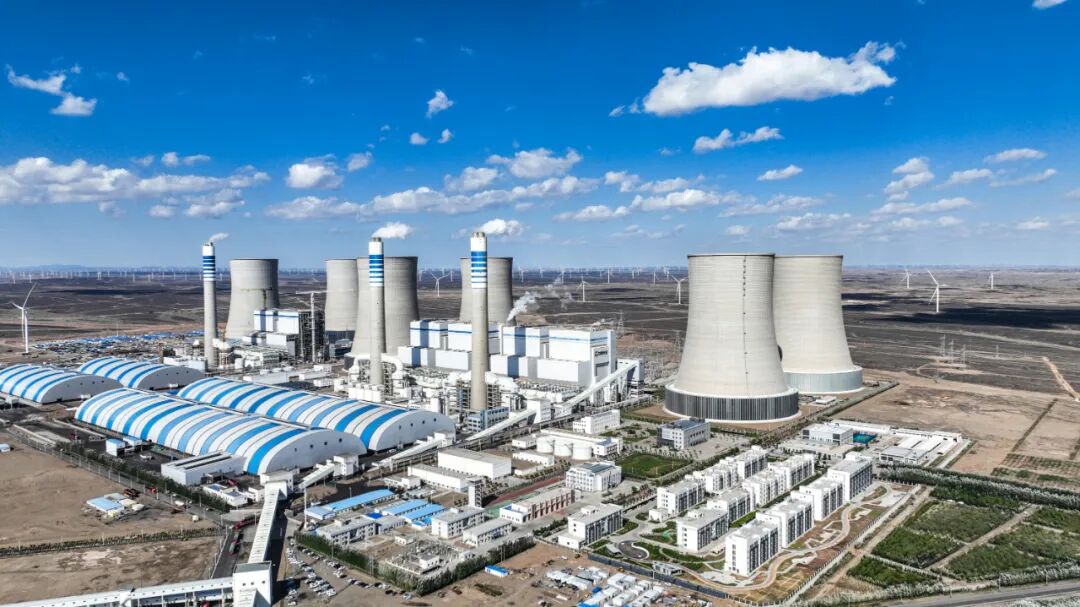 甘肃电投常乐电厂扩建2×1000MW燃煤机组项目5号机组正式投运