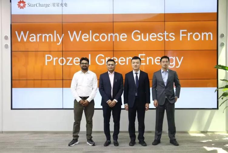 星星充电与Prozeal Green Energy合作 签近1GWh订单进军印度储能市场