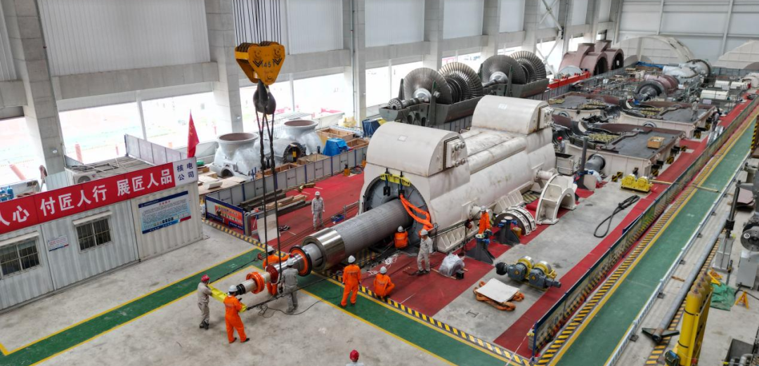 顺利穿装！中电建核电公司承建的世界首台630℃机组再迎新节点