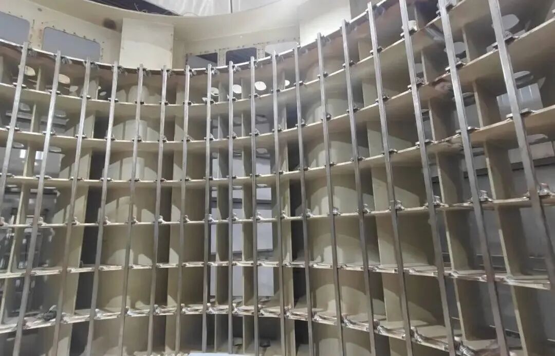 广东肇庆抽水蓄能电站４号机组定位筋安装焊接完成