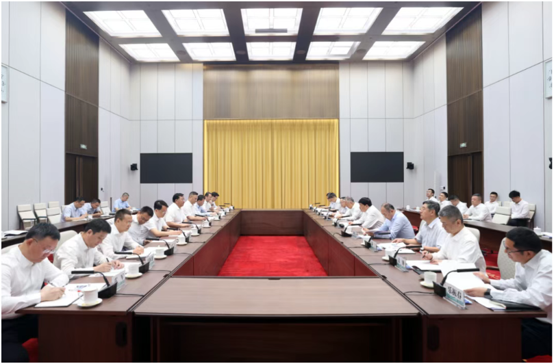 国家电网董事长张智刚董事长与中国铁建董事长戴和根举行会谈