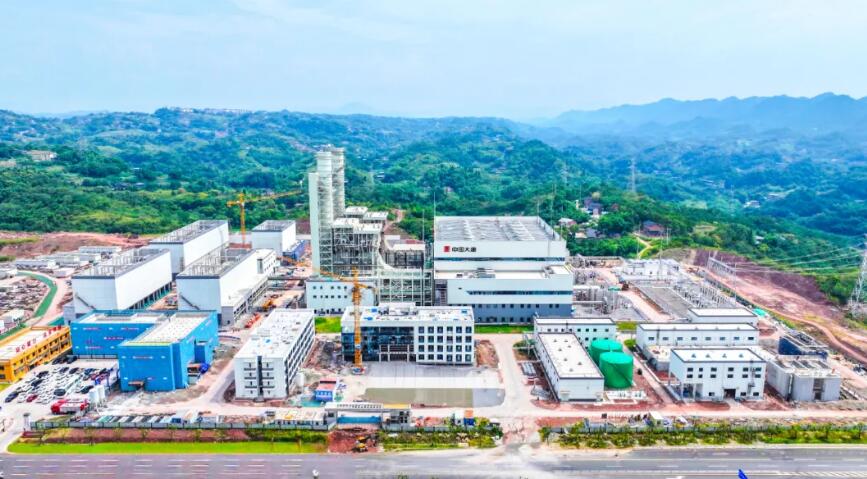 大唐重庆江津燃机项目1号机组首次并网一次成功