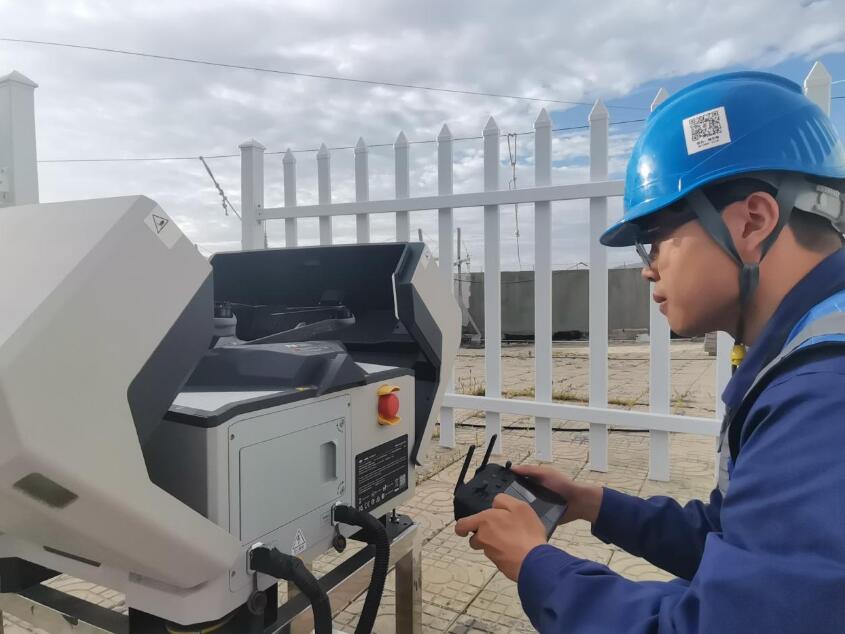 国家电投黄河公司拉西瓦水电站无人机智能巡检系统投运