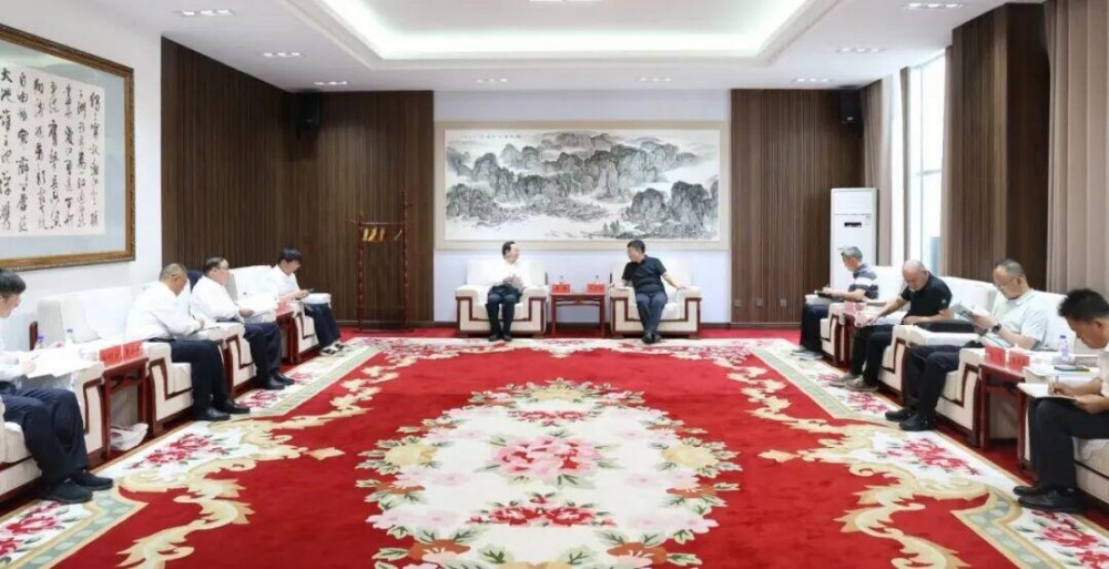 陕西氢能与内蒙古乌审旗旗委座谈交流