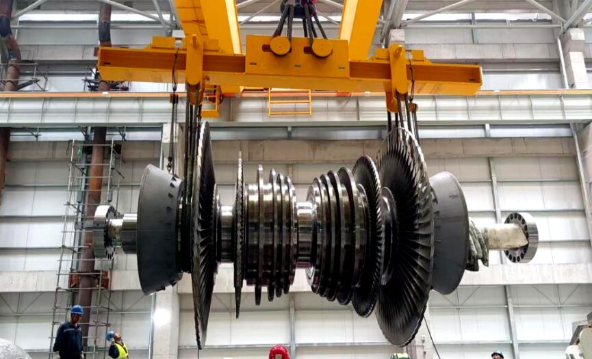 由龙源工程实施PMC管理的秦皇岛替代项目7号机组汽轮机扣盖一次成功