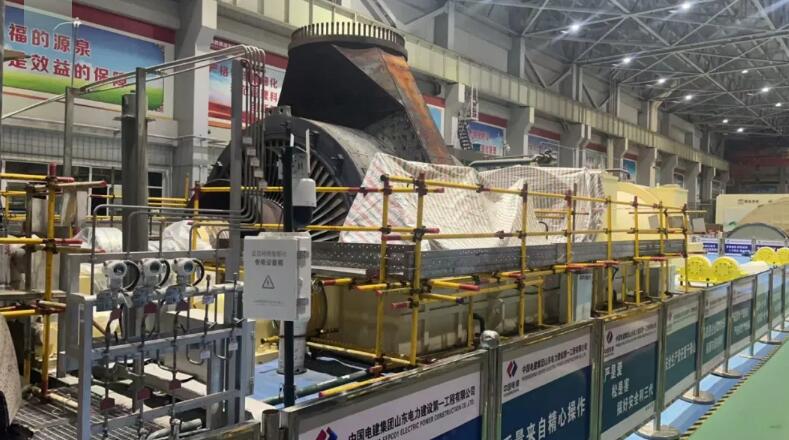 陕投集团商洛发电公司#2机组汽轮机揭缸一次成功