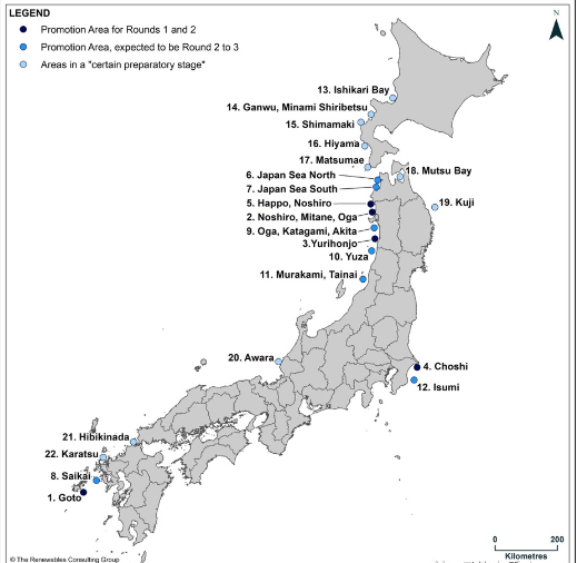 到2035年，日本海上风电装机将突破16吉瓦！
