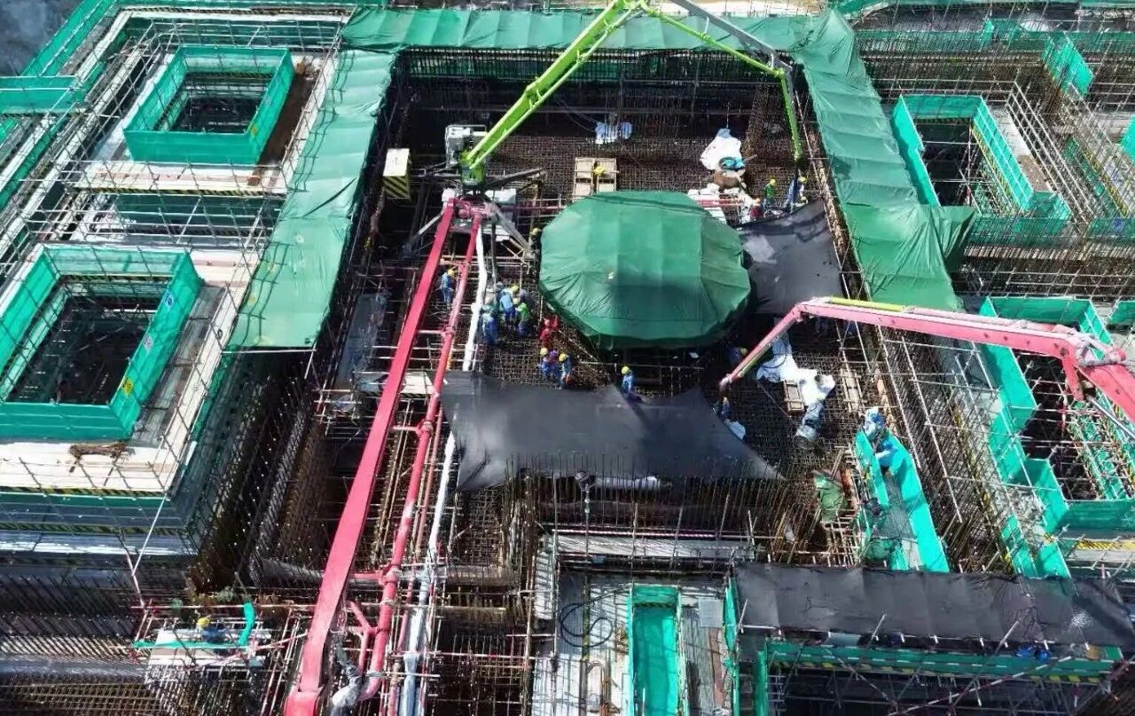 漳州核电3、4号机组PX联合泵房建设迈出关键一步