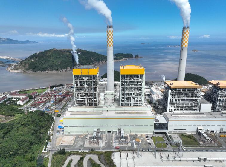 中国能建浙江院设计的华润电力温州电厂二期项目4号机组首次并网一次成功