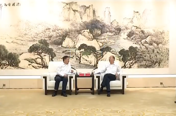 黄坤明孟凡利会见中广核集团董事长杨长利总经理高立刚