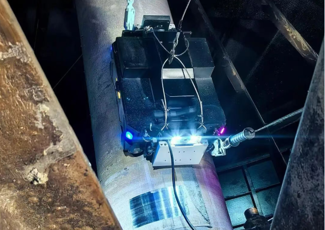 鼓型滤网主轴远程自动防腐机器人在宁德核电完成首次正式应用