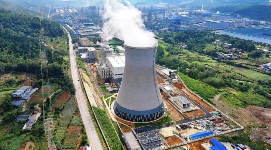 中国能建西南院勘察设计的重庆涪陵白涛燃机热电联产项目正式投运！