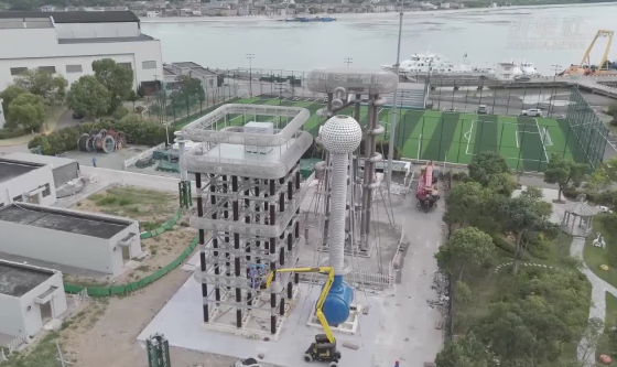 国网浙江舟山供电公司建成640千伏直流电缆试验平台