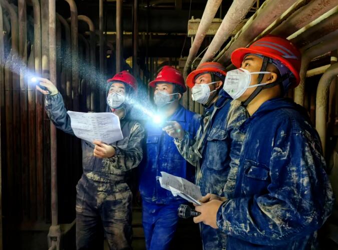 陕煤运电1号机组检修攻坚按下“加速键”