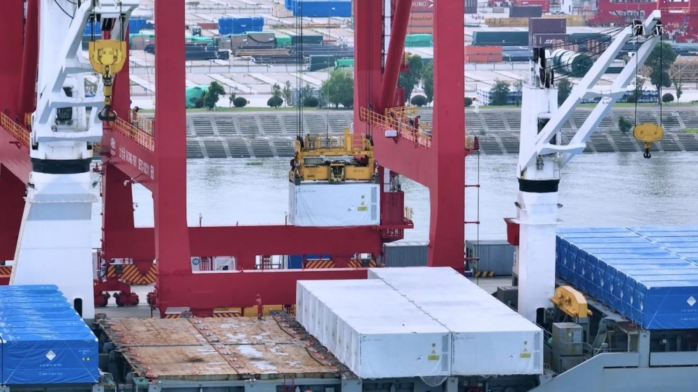 楚能新能源340MWh储能预制舱正式发往洪都拉斯