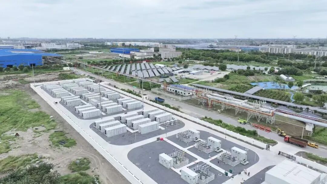 全国最大用户侧构网型储能并网发电