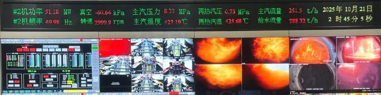 华润蒙西公司磴口电厂#2机组C修后顺利并网发电