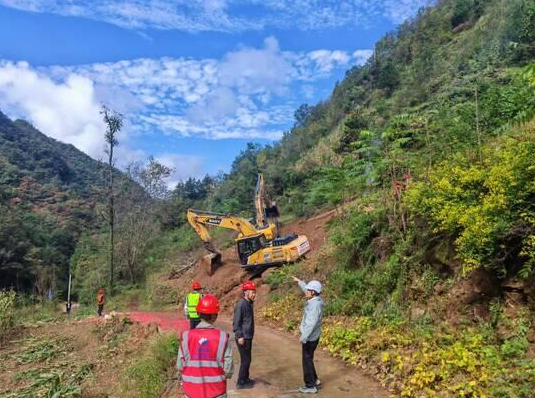 中国陕西山阳抽水蓄能电站项目上下库永久道路工程正式开工
