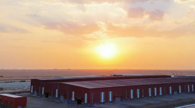 中信博沙特吉达工厂光伏项目二期正式竣工