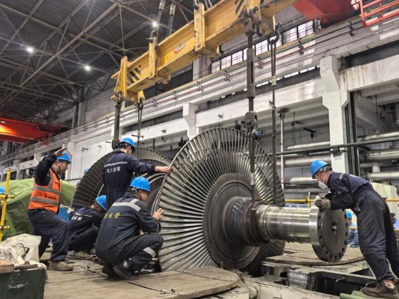 陕投集团渭河发电#4机组大修收官 实现点火、冲转、并网三个一次成功