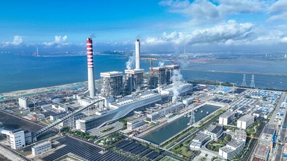 中国能建安徽电建二公司承建的广西北海电厂二期项目3号机组点火冲管完成