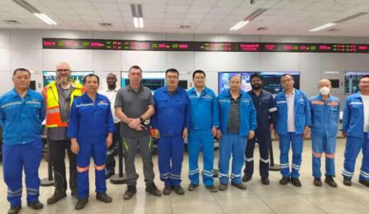 博茨瓦纳电站改造项目第二台机组吹管工作顺利完成