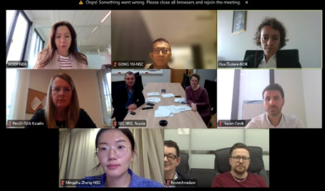 中国核安全中心派员参加多国设计评价机制（MDEP）VVER工作组第二十五次会议