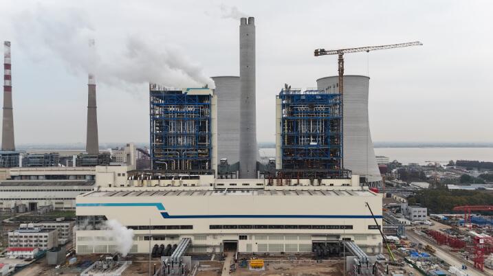 中国能建江苏院联合EPC总承包的江阴利港2×100万千瓦机组扩建项目10号机组锅炉点火冲管