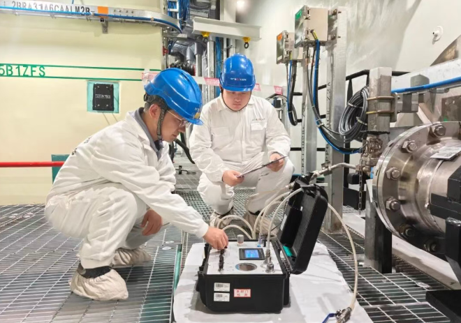 太平岭核电1号机组装料前贯穿件试验圆满完成