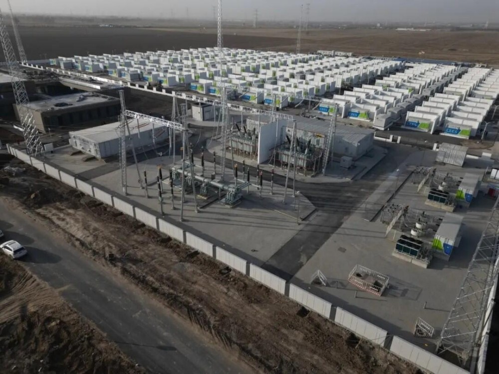 内蒙古呼和浩特市赛罕30万千瓦/120万千瓦时独立储能电站升压站项目并网发电