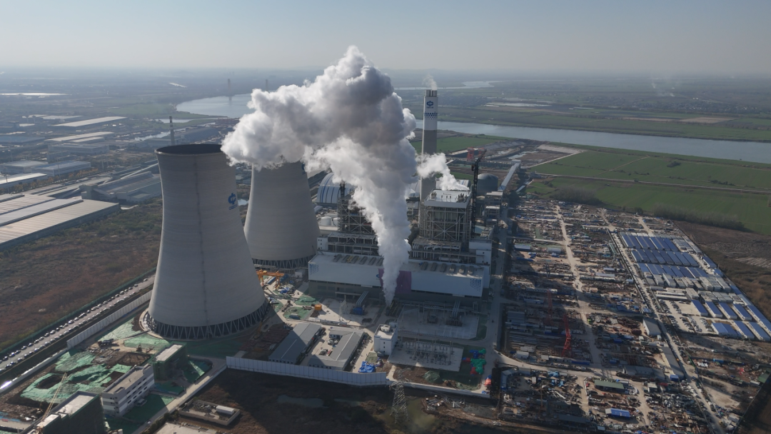 中电建核电公司承建的中煤滁州电厂项目2号机组大机吹管任务圆满告捷