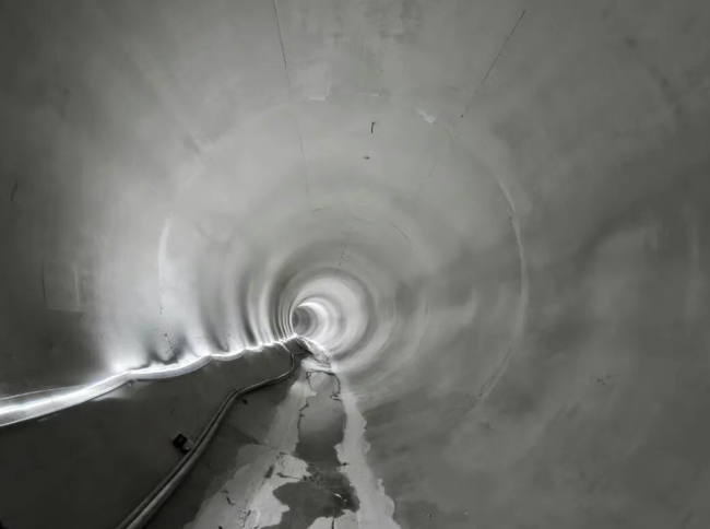 陆丰核电5、6号机组排水隧洞内衬施工圆满完成