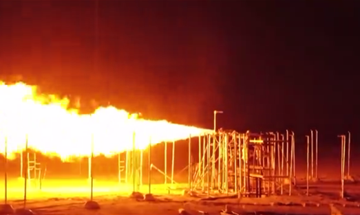 我国完成首次全尺寸高压纯氢管道泄漏喷射火试验