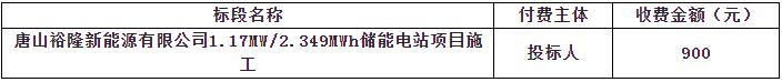 招标 | 河北唐山1.17MW/2.349MWh储能电站项目招标