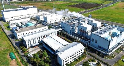 中国能建总承包的苏州吴淞江燃气轮机创新发展示范项目1号联合循环机组投运