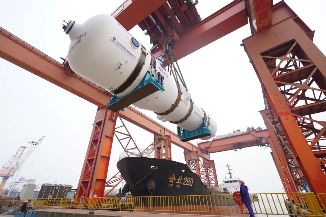 漳州核电3号机组蒸汽发生器交付发运