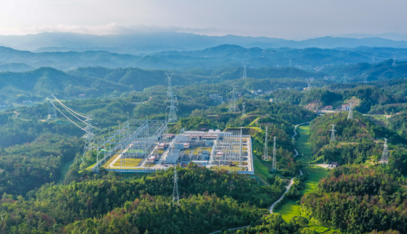 中国江西省重点工程赣州东（凌云）500千伏输变电工程顺利投运