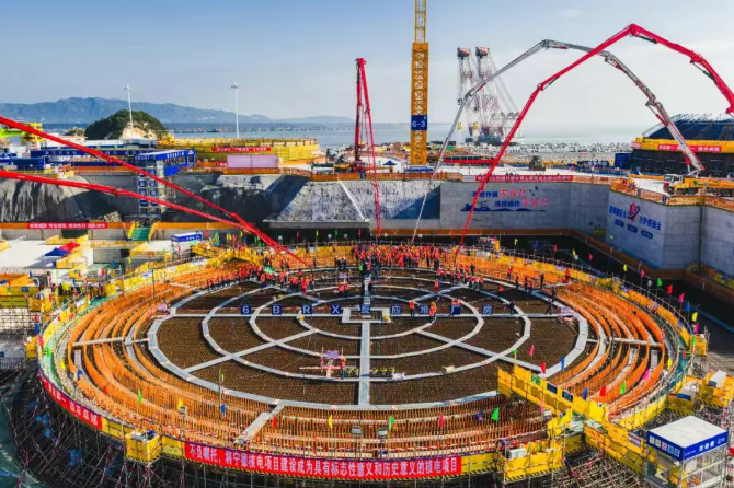 中广核宁德核电6号机组正式开工